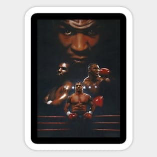 The GOAT Mike Tyson Sticker